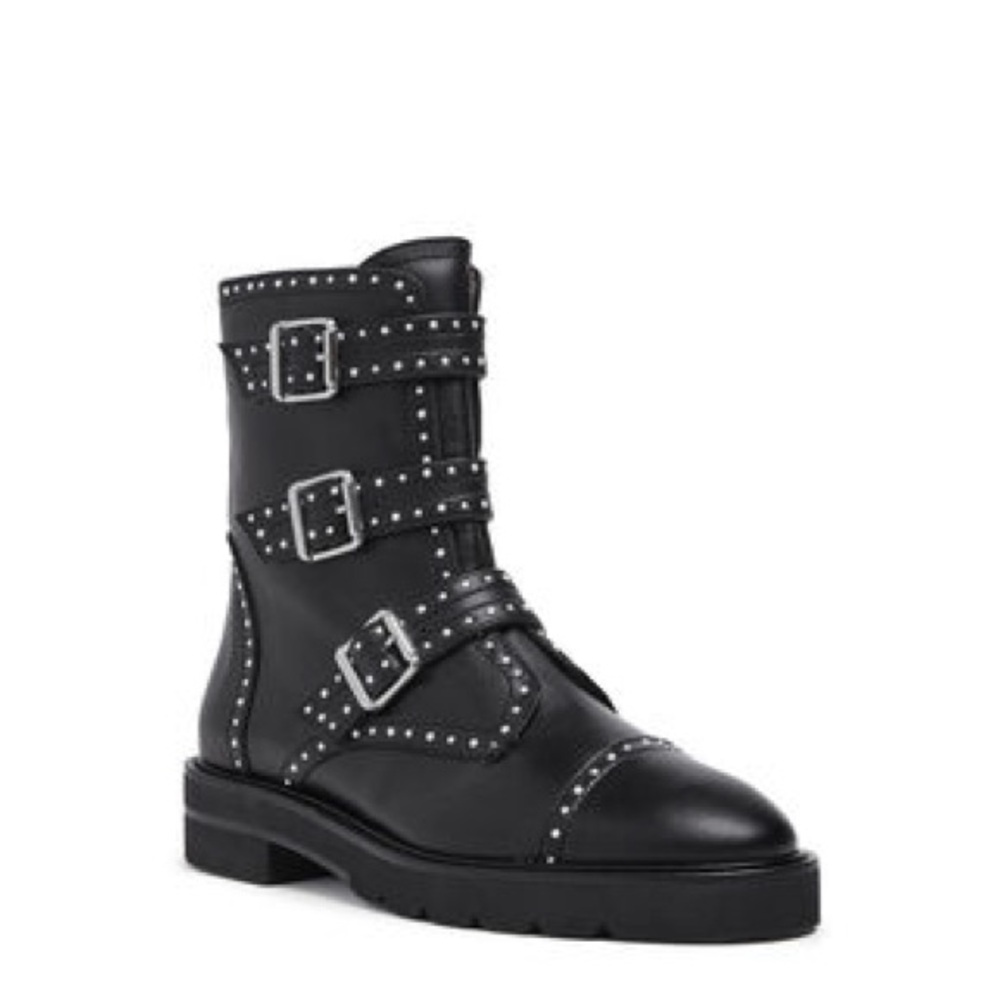 Stuart Weitzman Jessie Lift Biker Boots